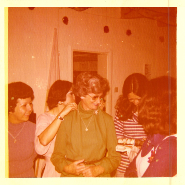 Ms. Brodie from YWCA England is hosted on a visit to Malta. 1976, Miss Brodie from YWCA England is hosted on a visit to Malta