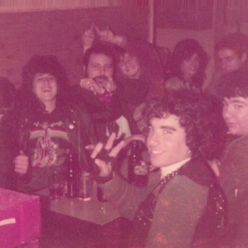 Baby-faced rocker volunteers at our old premises in Valletta.