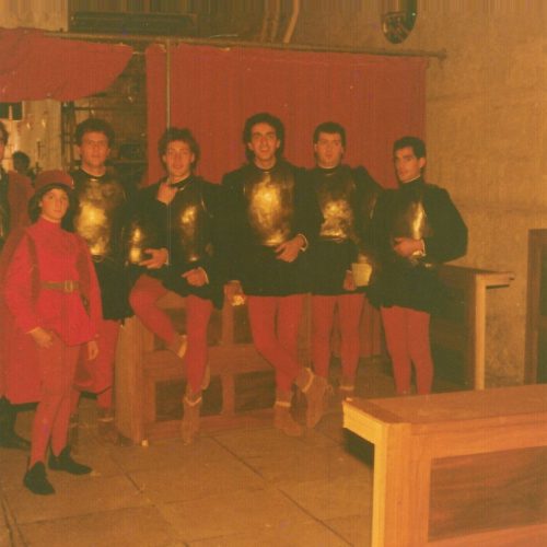 YMCA Volunteers participate as extras in the filming of American/Italian television series. The series was shot in Malta, Spain and at the Dominican Republic.