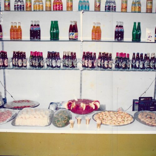 Of course it's not a Maltese party without food, food and more food.