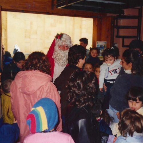 Each Christmas, the Y hosts a Children's Party at the Drop-in Centre.