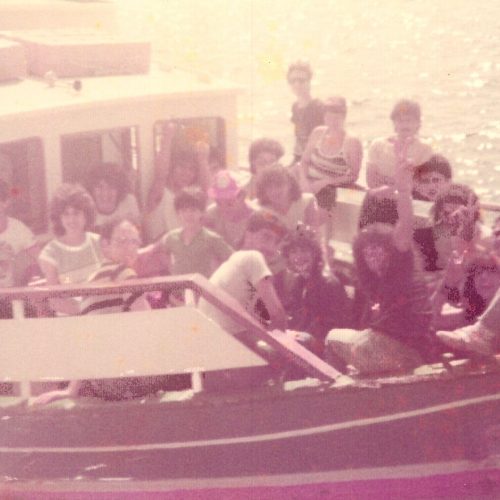 Volunteers take to the high seas.