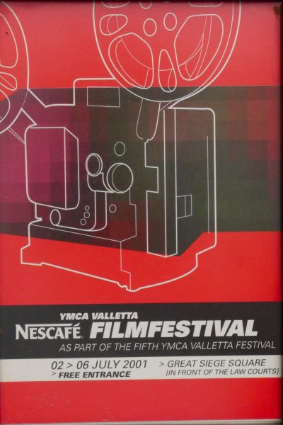 A film festival hosts the public outdoors on the streets of Valletta at dusk and well into the starry night.