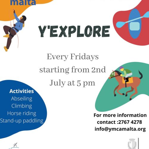 Poster used for the Launch of Y'EXPLORE 2021.