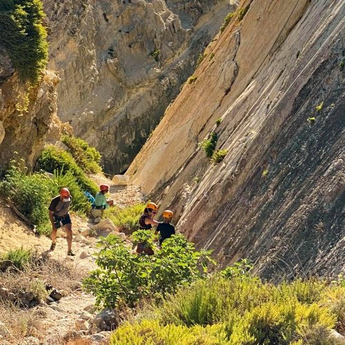 Abseiling