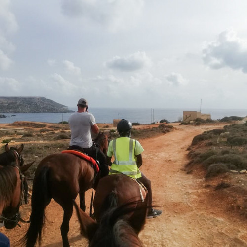 Horse-riding as part of the Summer Y'EXPLORE Programme.